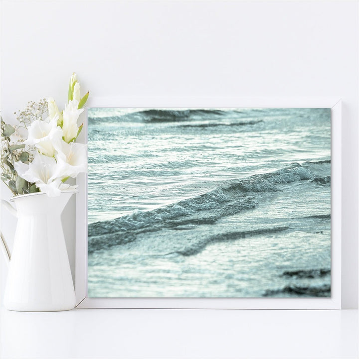 Turquoise Waters Abstract Beach #1