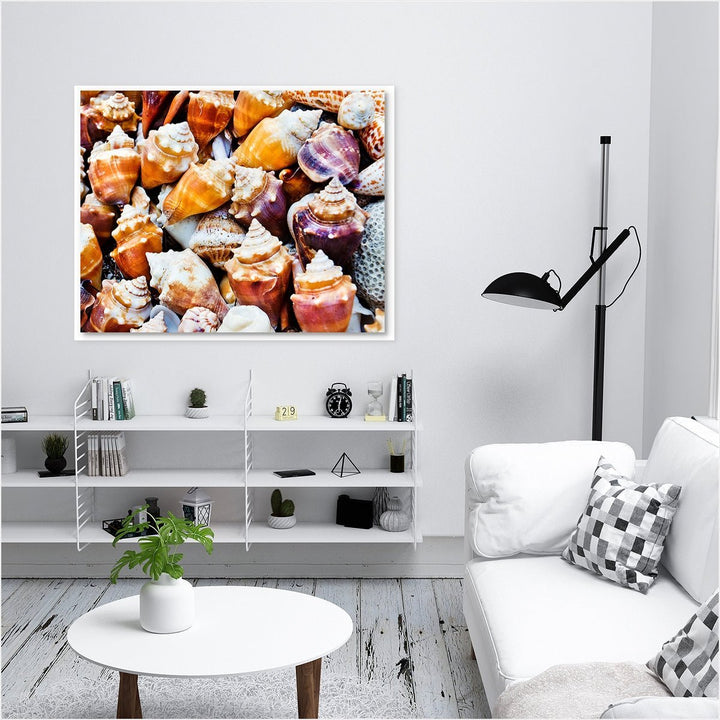 Seashells Beach Print