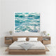 Vibrant Waves Blue Beach Decor