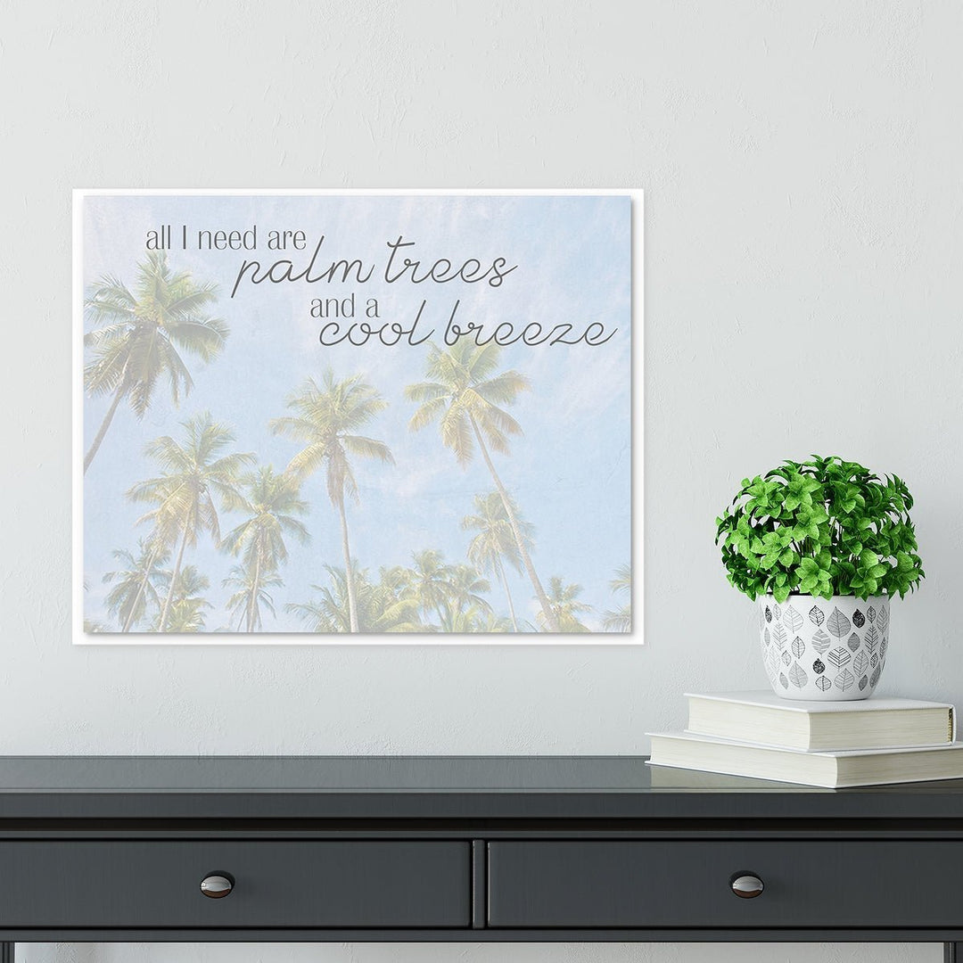 Palm Trees Cool Breeze