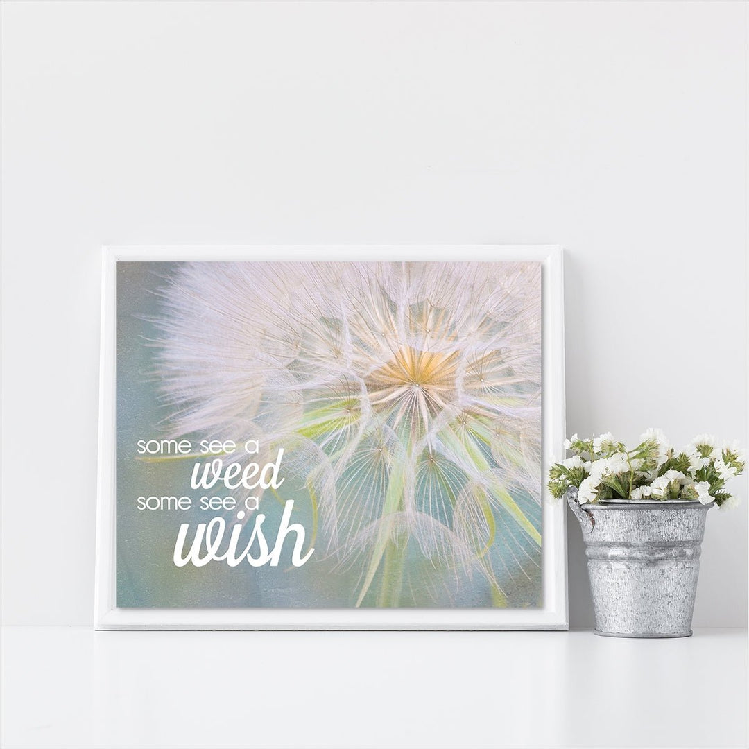 Some See A Wish Inspirational Print