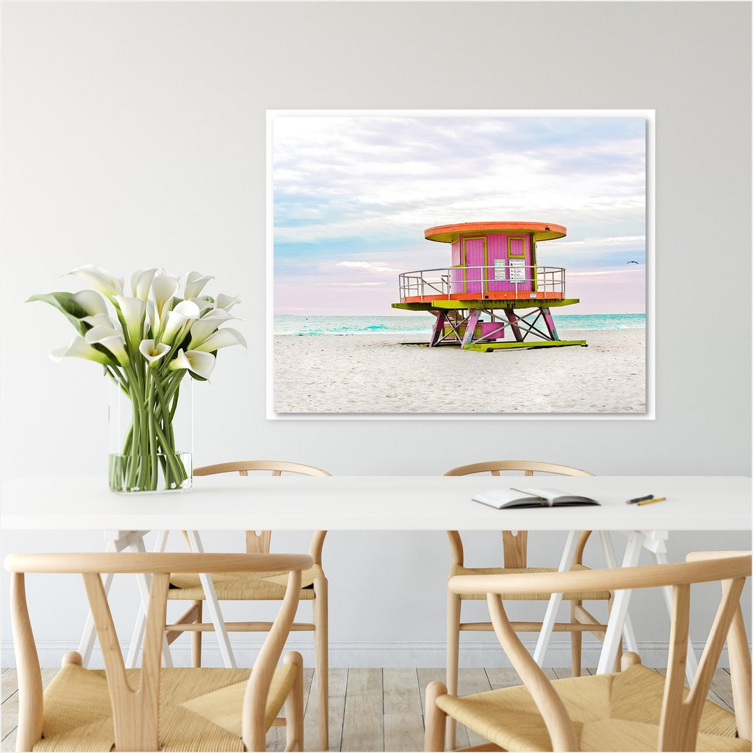 Pink #1  Miami Beach Lifeguard Tower