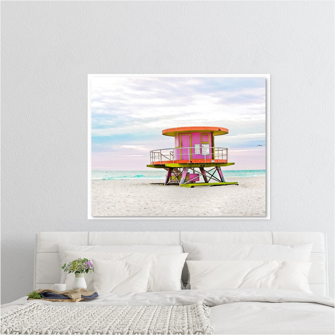 Pink #1  Miami Beach Lifeguard Tower