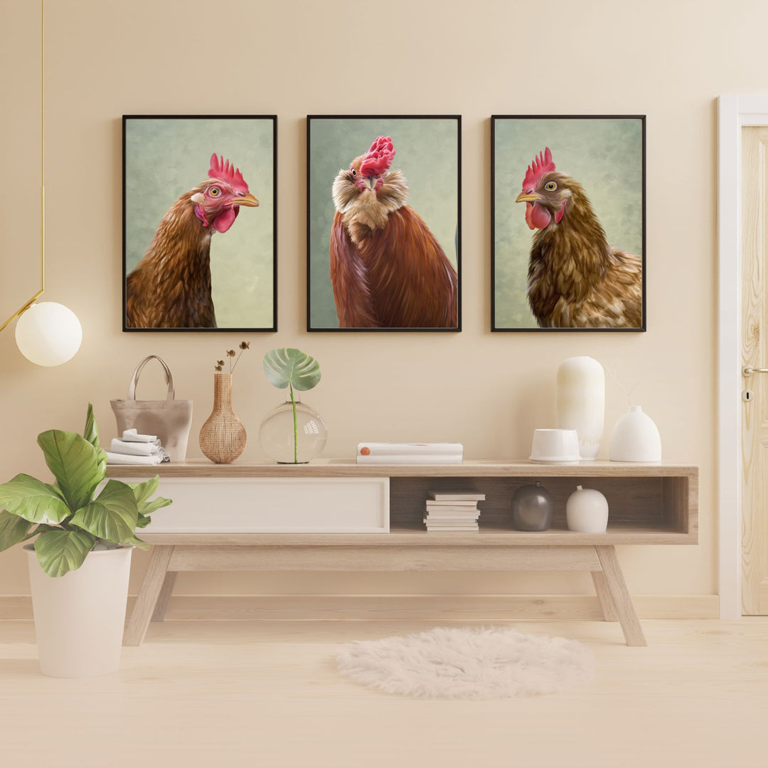 Barnyard Brigade - set of 3