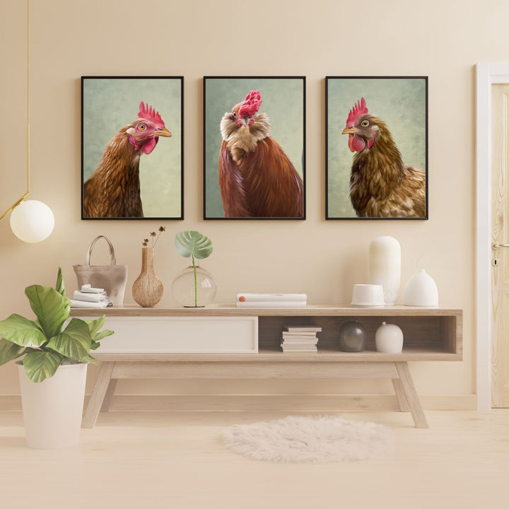 Barnyard Brigade - set of 3