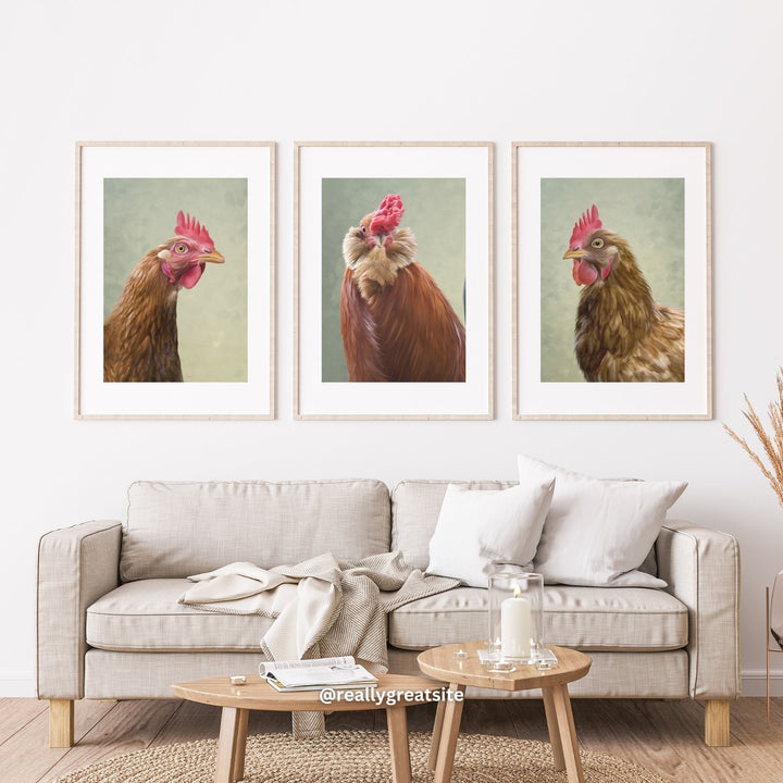 Barnyard Brigade - set of 3