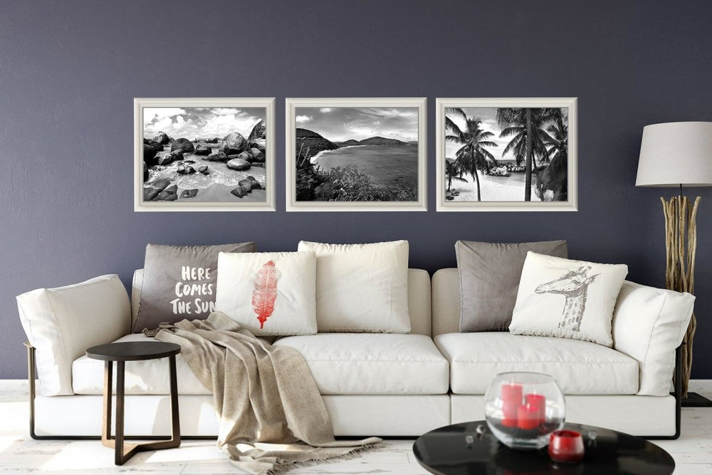 BVI Black & White Beach Photo Collection - Catch A Star Fine Art