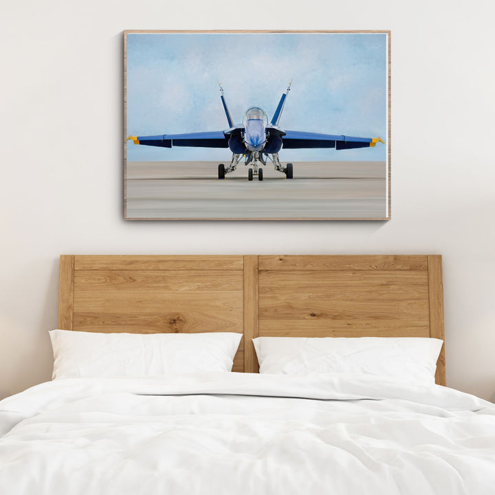 Fighter Jet Front View