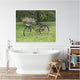 Rusty Bicycle With Flowers Farmhouse Decor