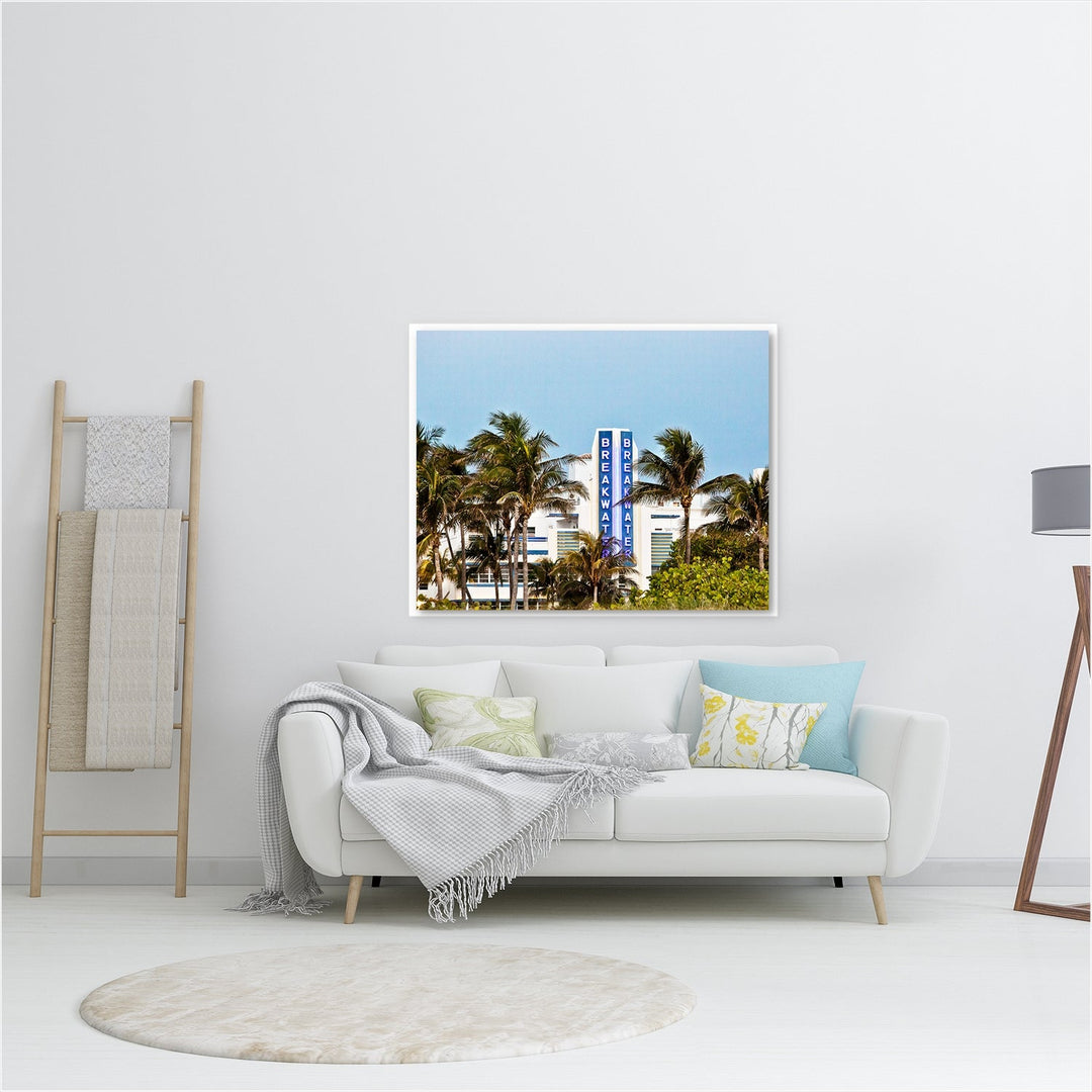 Miami Beach Breakwater Hotel Art Deco Prin