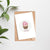 SPRINKLES ON MY CUPCAKE folded card - Catch A Star Fine Art