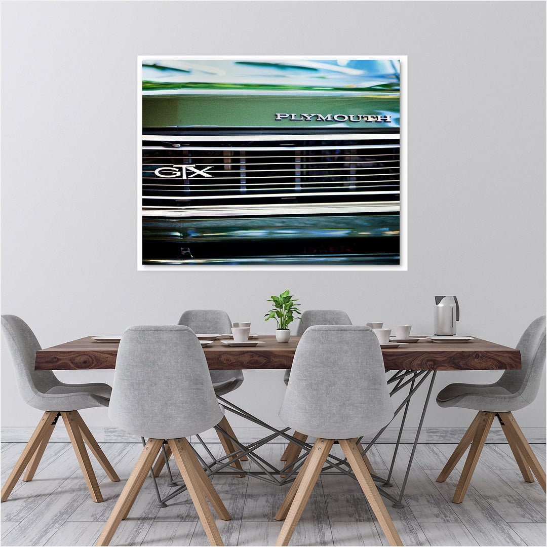Classic Plymouth GTX Grill Art