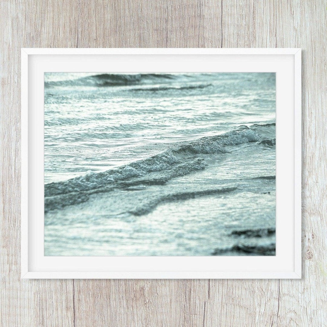 Turquoise Waters Abstract Beach #1 - Catch A Star Fine Art