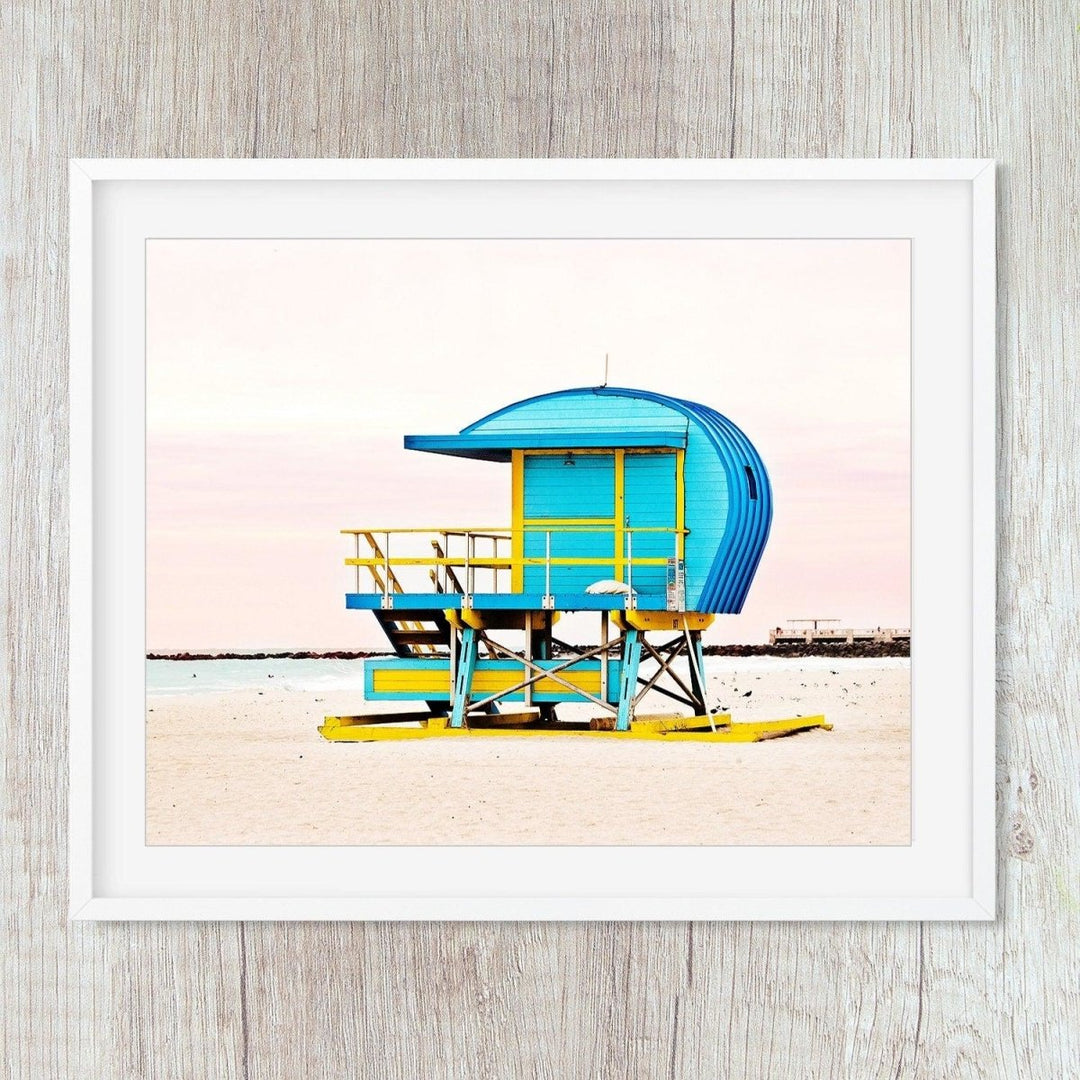 Beach Wall Art, Coastal Decor Canvas or Framed Prints