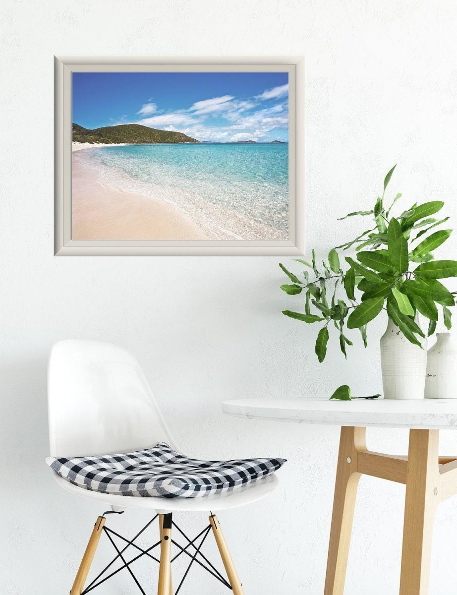 Coastal Beach Shoreline View, BVI - Catch A Star Fine Art
