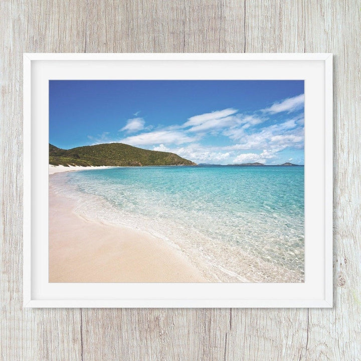 Coastal Beach Shoreline View, BVI - Catch A Star Fine Art