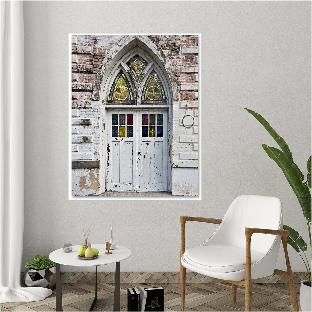 Old Church Door Key West Travel Photo