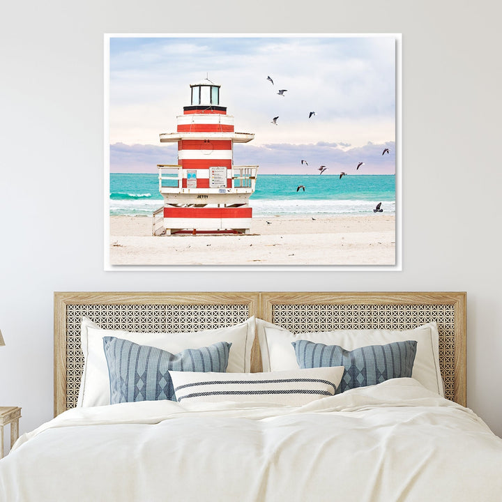 Lighthouse #2 Lifeguard Stand Miami Beach Tower