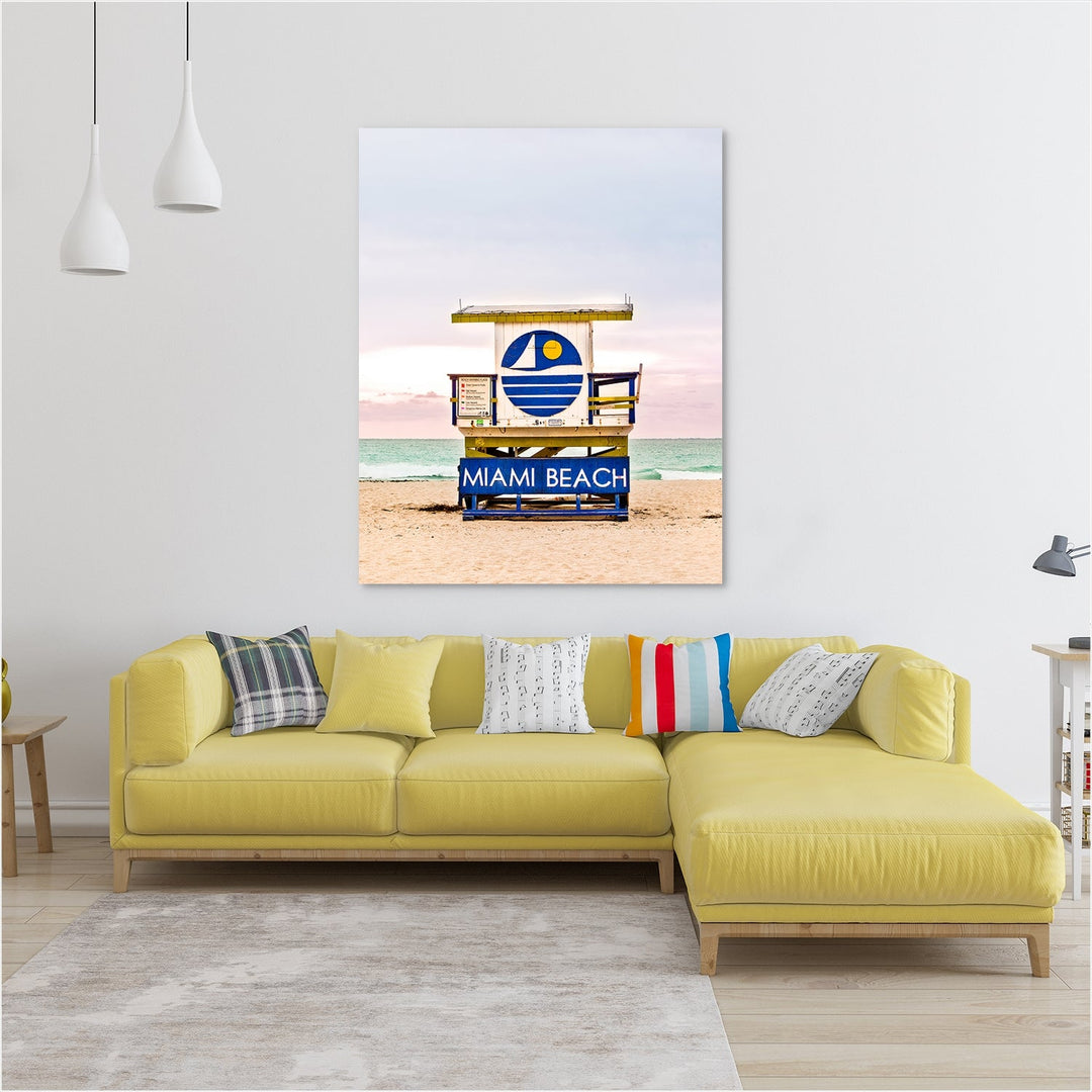 Miami Beach Wall Art Home Decor Print or Canvas