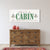 Welcome To Our Cabin Sign - spring tree