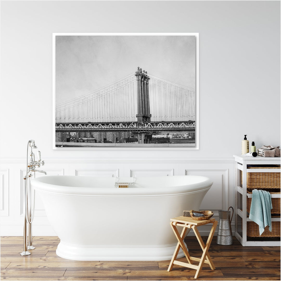 New York City Photography Manhattan Bridge Skyline