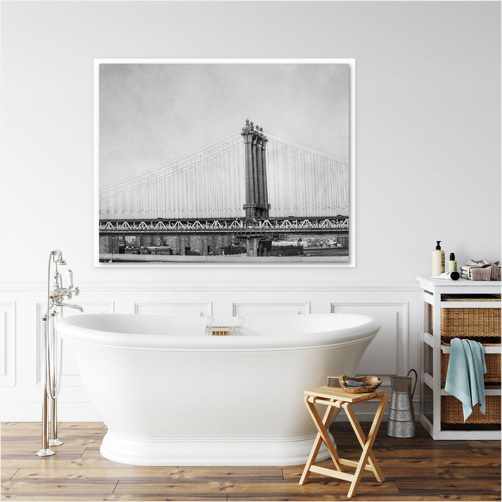 New York City Photography Manhattan Bridge Skyline