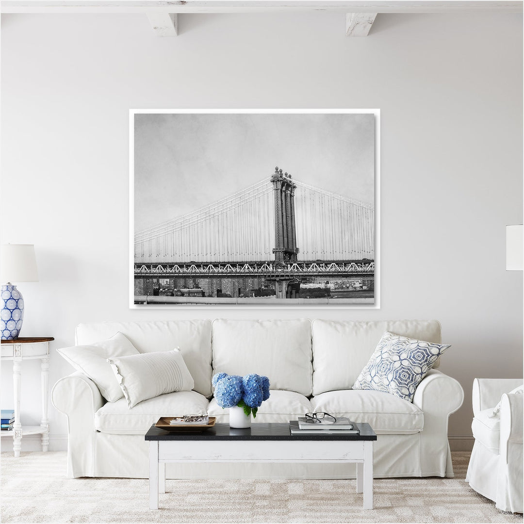 New York City Photography Manhattan Bridge Skyline
