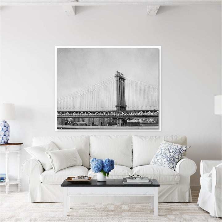 New York City Photography Manhattan Bridge Skyline