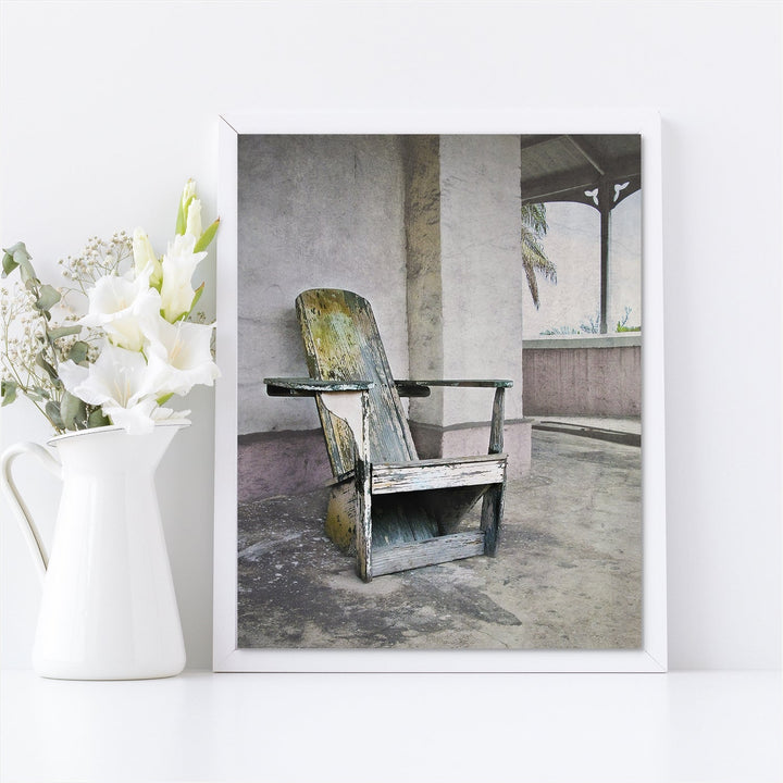 Vintage Wooden Adirondack Chair
