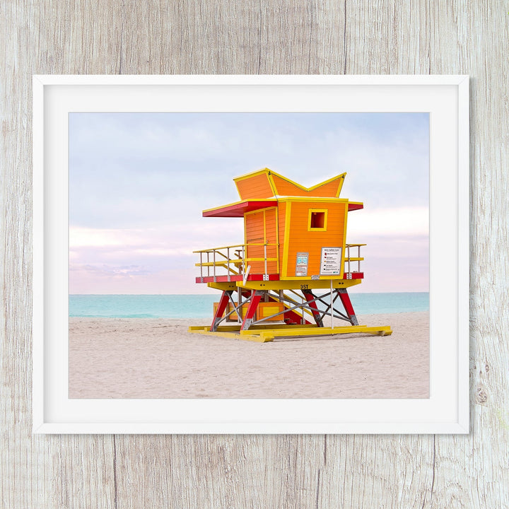 Lifeguard Tower Print Offer