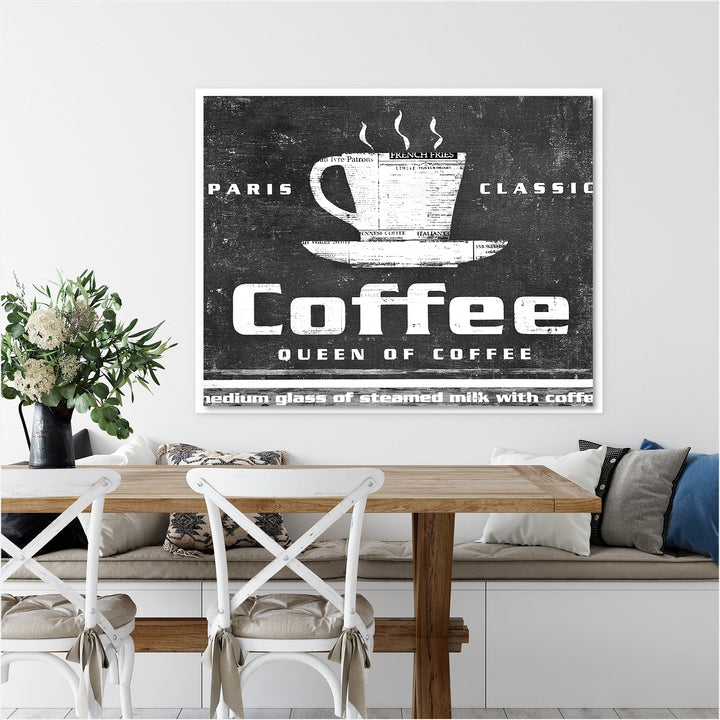 Paris Coffee Vintage Advertisement