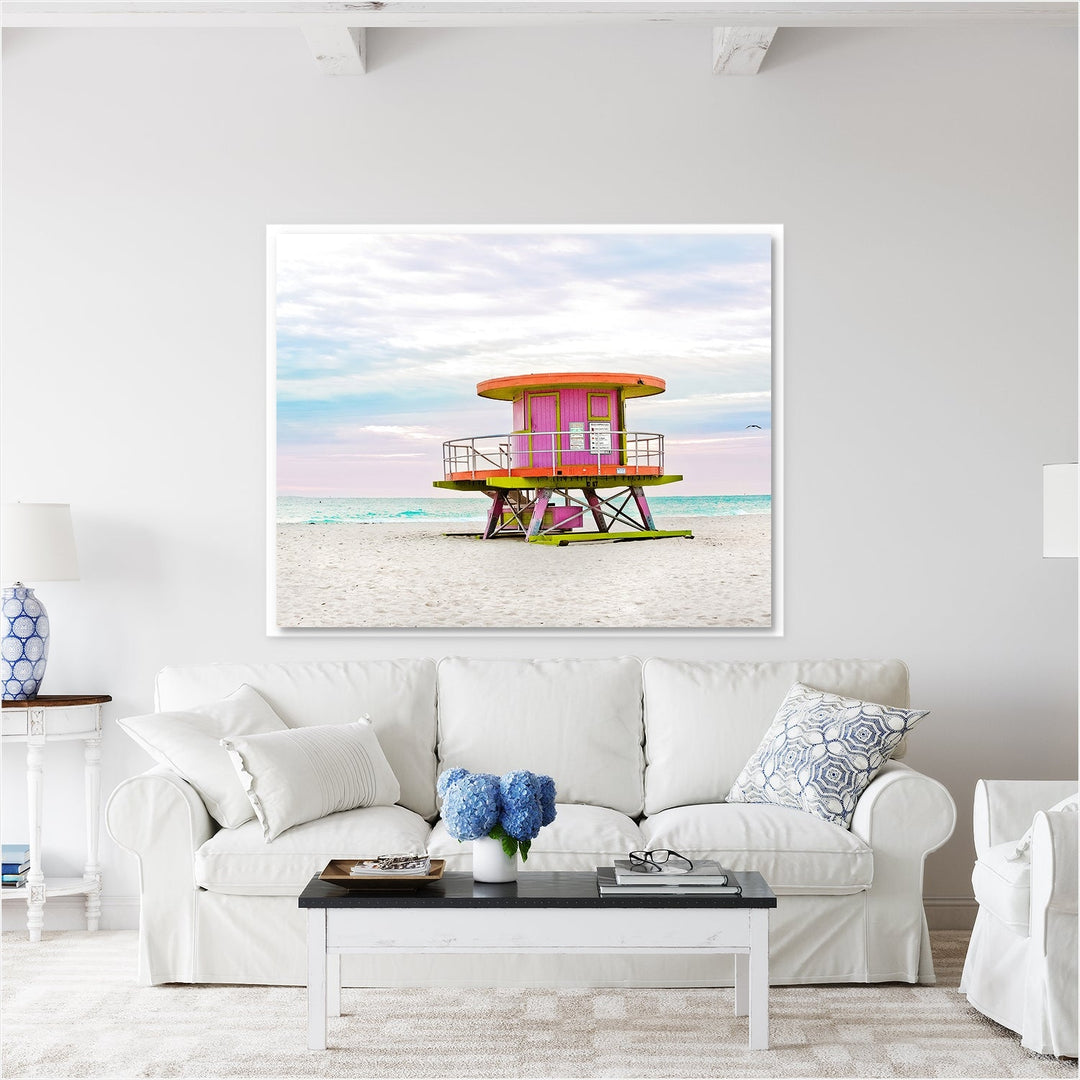 Pink #1  Miami Beach Lifeguard Tower