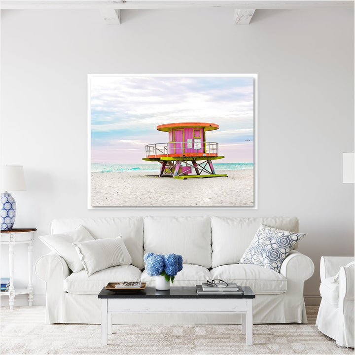 Pink #1  Miami Beach Lifeguard Tower