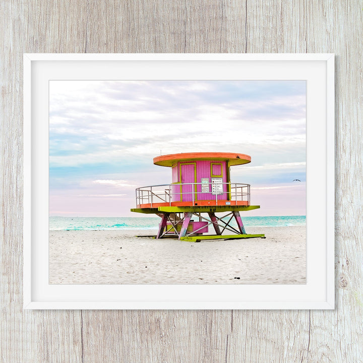 Lifeguard Tower Print Offer
