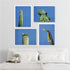 Saguaro Cactus Collection - set of 4