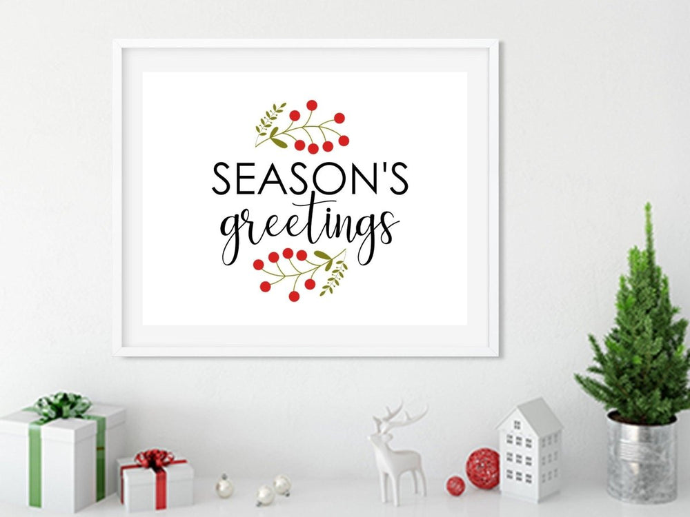 Season's Greetings Art Print - Catch A Star Fine Art