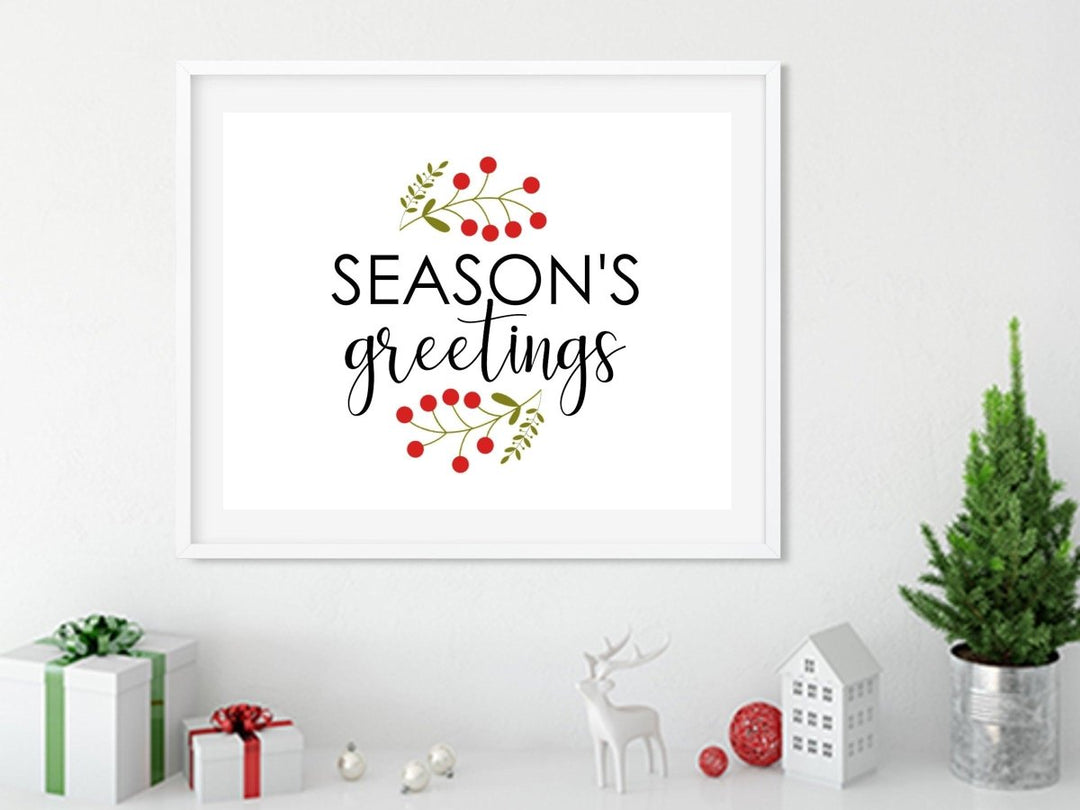 Season's Greetings Art Print - Catch A Star Fine Art