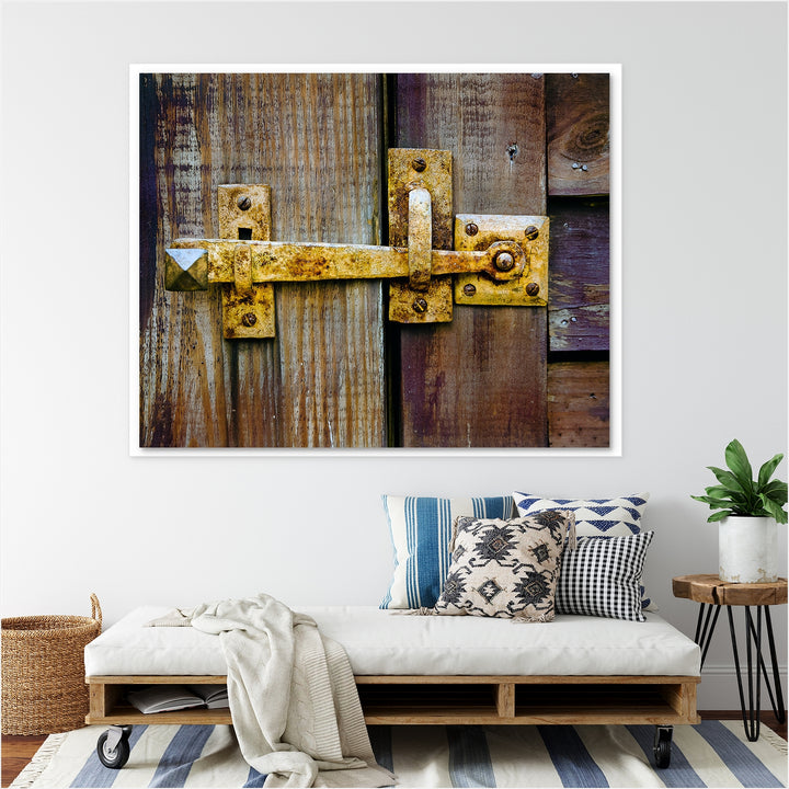 Rustic Farmhouse Wooden Door