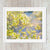 Golden Yellow Blooming Botanical Flower Wall Decor - Catch A Star Fine Art