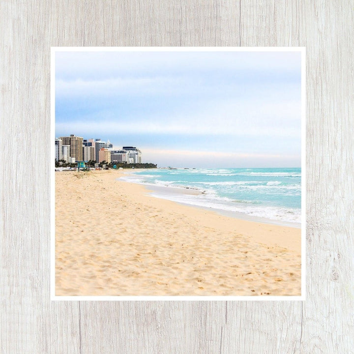 5x5 Miami Beach Print - Catch A Star Fine Art