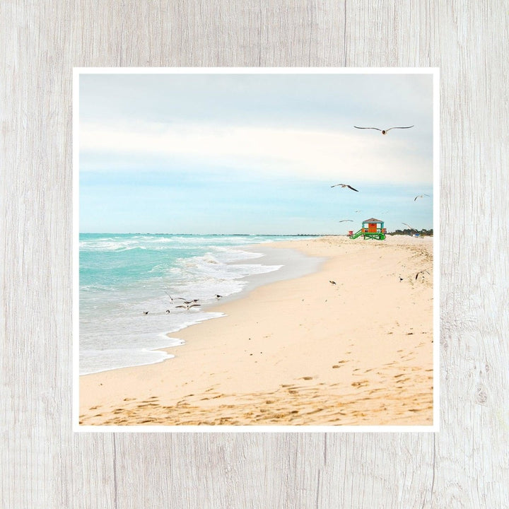 5x5 Miami Beach Print - Catch A Star Fine Art
