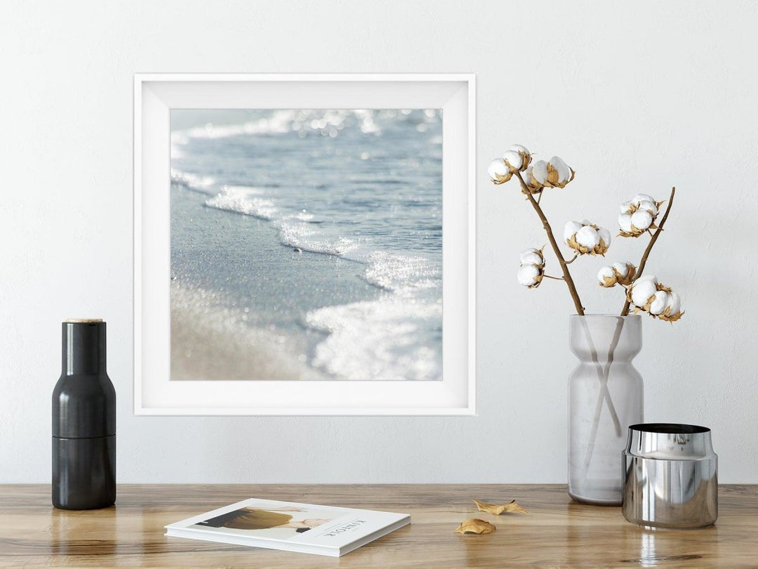 5x5 Beach Shoreline Print - Catch A Star Fine Art