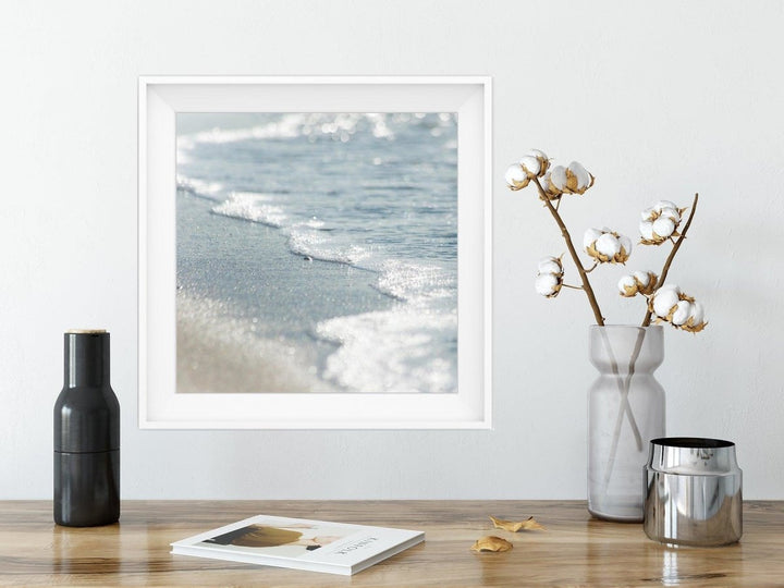 5x5 Beach Shoreline Print - Catch A Star Fine Art