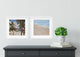 Set of 2 5x5 Hidden Bay + Shoreline Beach Prints - Catch A Star Fine Art