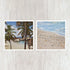 Set of 2 5x5 Hidden Bay + Shoreline Beach Prints