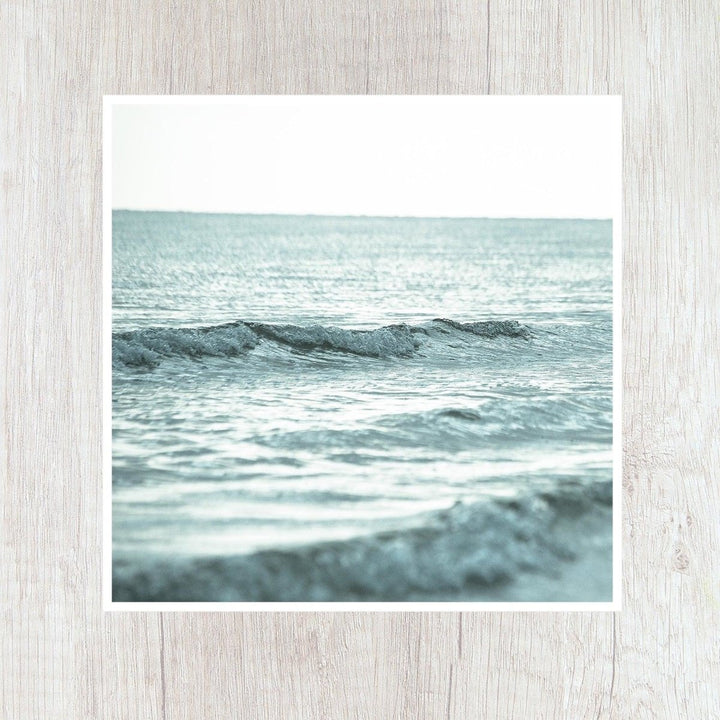 5x5 Teal Waters Print - Catch A Star Fine Art