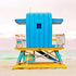 Blue #2 Lifeguard Stand Miami Beach