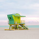 Green #6 Lifeguard Stand Miami Beach