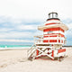 Lighthouse #8 Miami Beach Lifeguard Tower