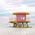 Pink #1  Miami Beach Lifeguard Tower - Catch A Star Fine Art